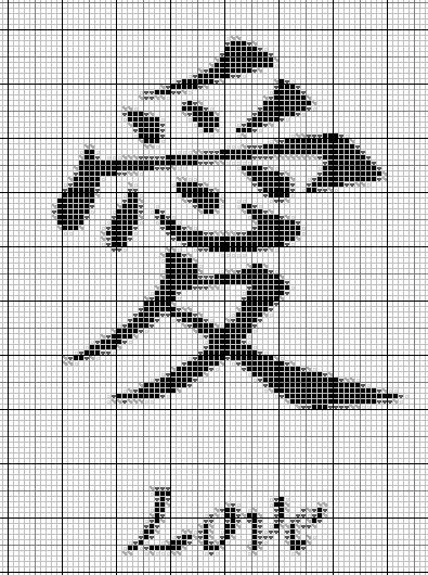 point de croix naruto