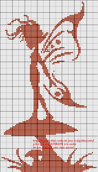 point de croix naruto