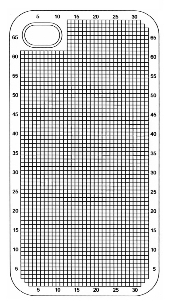 point de croix diagramme